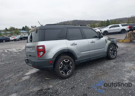 2021 Ford Bronco Sport Outer Banks z USA, uszkodzony, nr VIN 3FMCR9C69MRB10988